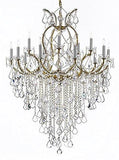 Maria Theresa Chandelier Crystal Lighting Chandeliers H 50" W 37" Great For Large Foyer / Entryway Trimmed With Spectra (Tm) Crystal - Reliable Crystal Quality By Swarovski - A500-B12/21510/15+1Sw