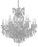 Set of 2-1 Chandelier Crystal Lighting Empress Crystal (TM) H38" W37" and 1 Large Foyer/Entryway Maria Theresa Empress Crystal (tm) Chandeliers Lighting! H 60" W 52" - CS/1/21510/15+1 + CS/B12/2756/36+1 A500-