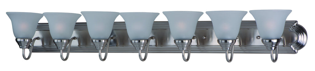 Essentials 7-Light Bath Vanity Satin Nickel - C157-8016FTSN